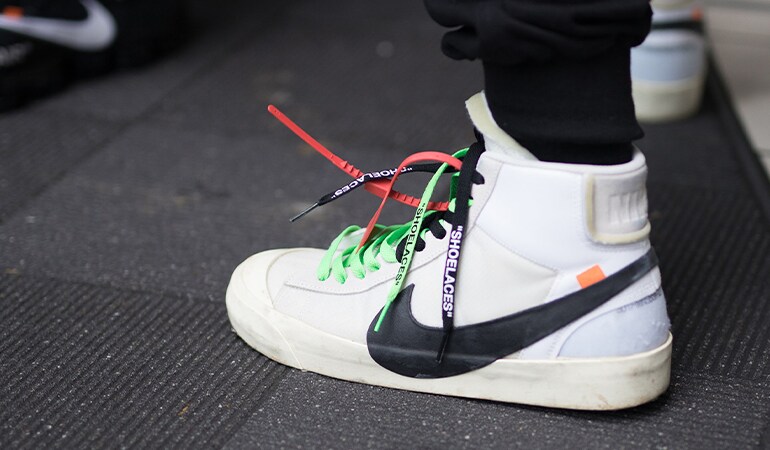 virgil abloh 인스타그램의 나이키