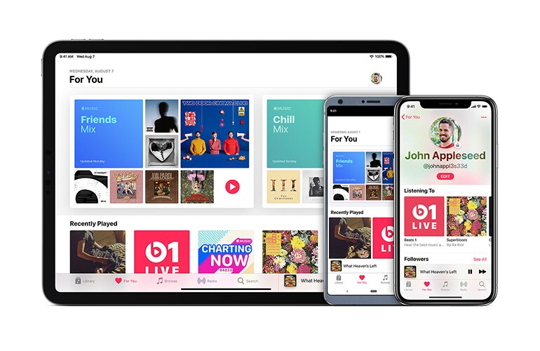 APPLE MUSIC 목업