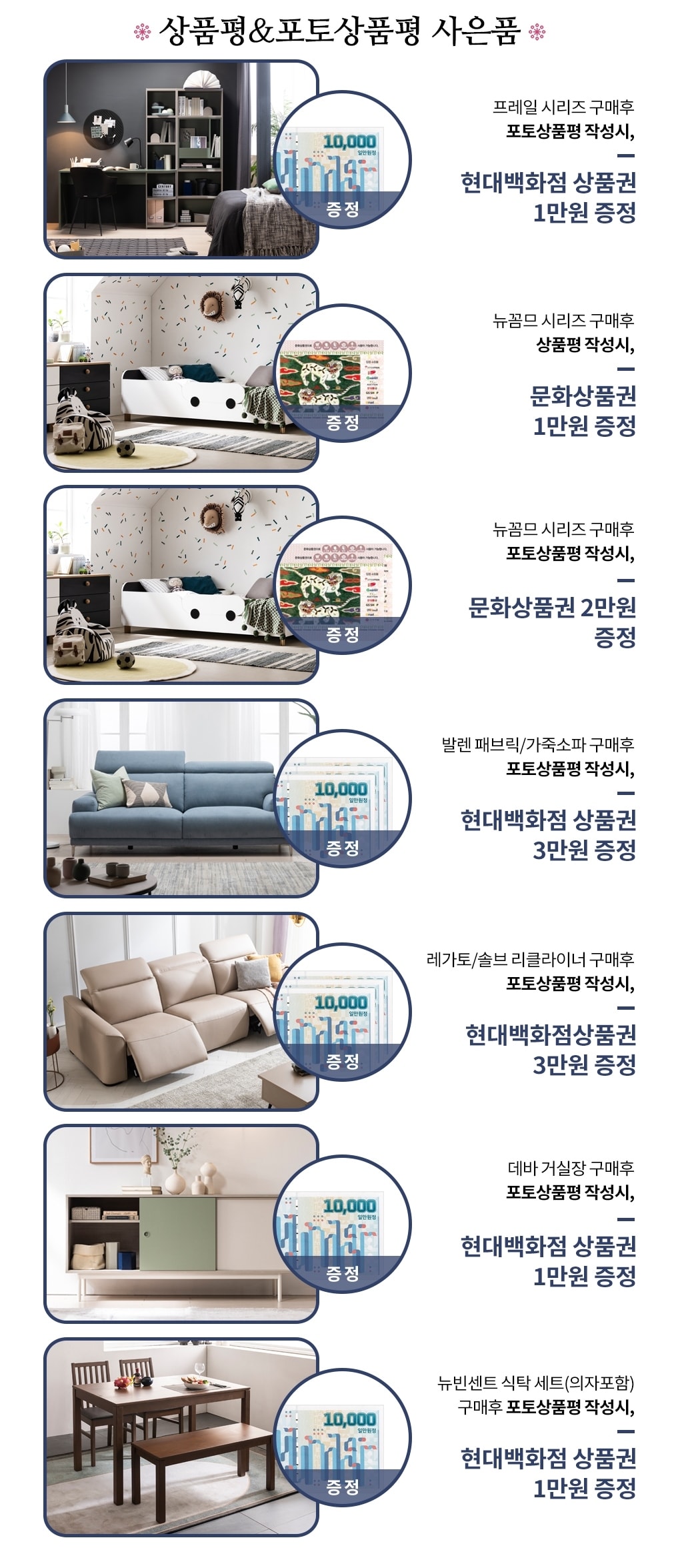 상품평 사은품