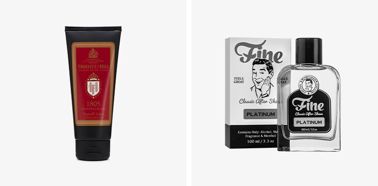 TRUEFITT&HILL Shaving Cream MR.FINE 애프터쉐이브 플래티넘